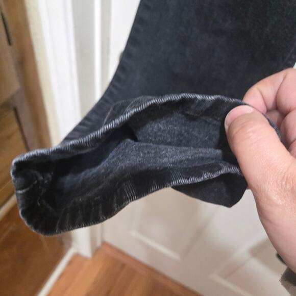 Levi’s 514 Straight Black Jeans Men’s 34x32 - Picture 5 of 9